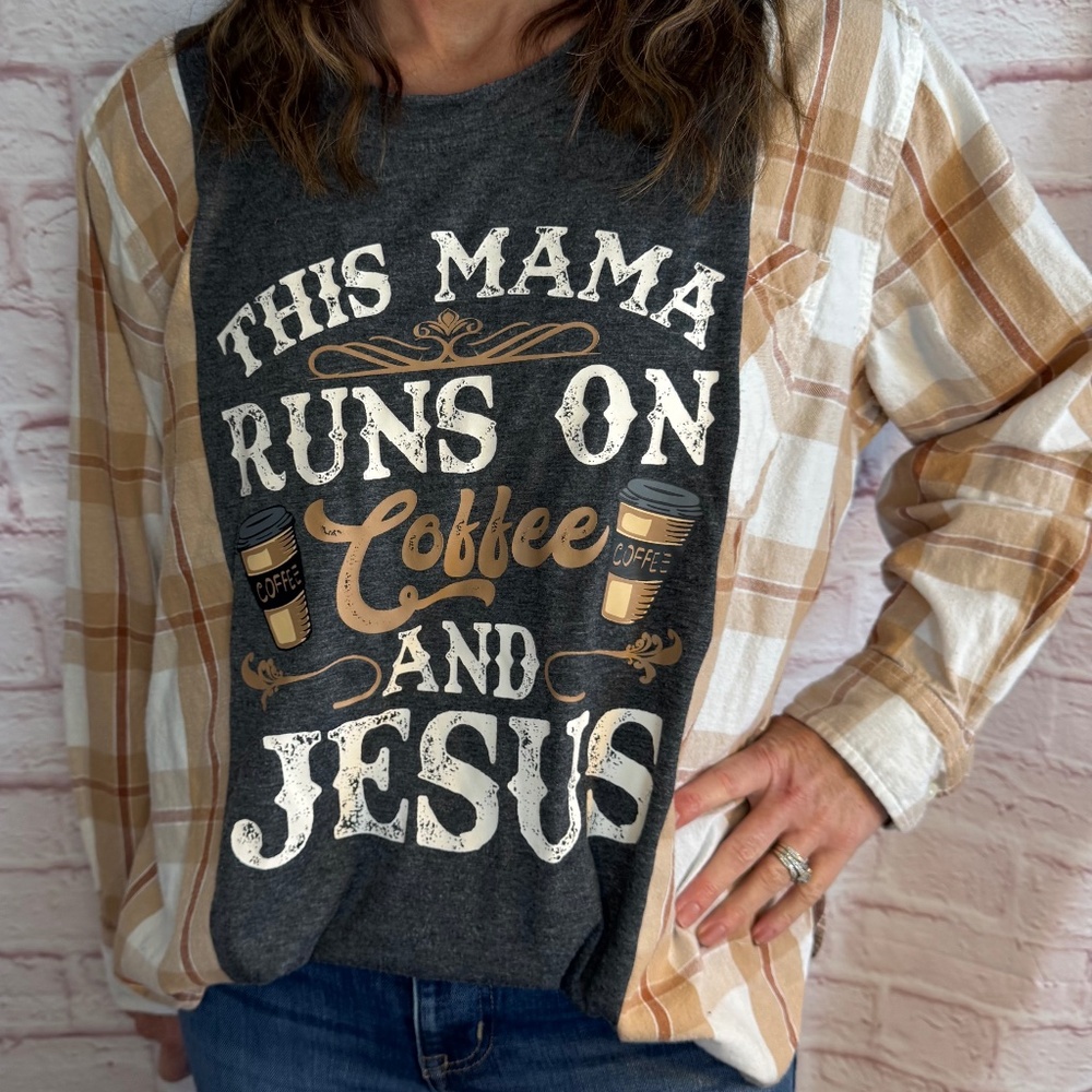 Upcycled women’s shirt